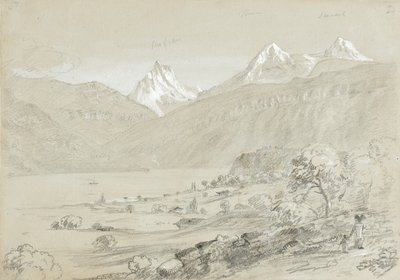 Paisagem com o Jungfrau de Thomas Cole