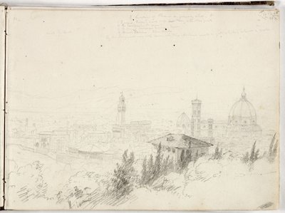 Panorama de Florença de Thomas Cole