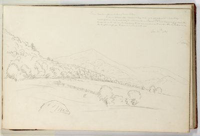 Montanha Schroon de Perto da Cabeça do Lago Schroon de Thomas Cole