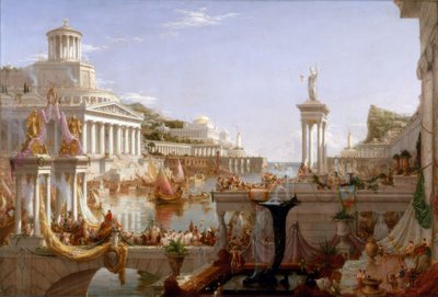 A consumação do império - T. Cole - Pintura, 1836 de Thomas Cole