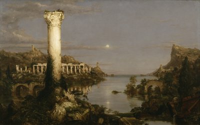 O Curso do Império: Desolação de Thomas Cole