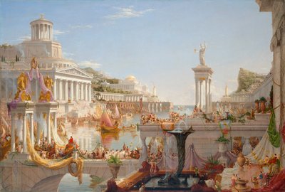 O Curso do Império. A consumação do império, 1836. de Thomas Cole