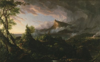 O curso do império: o estado selvagem de Thomas Cole
