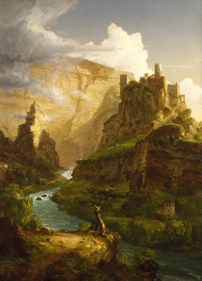 A fonte de Vaucluse de Thomas Cole