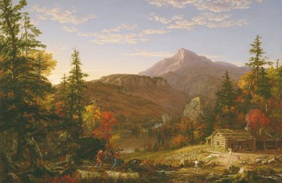 O retorno do caçador de Thomas Cole