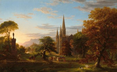O Retorno, 1837. de Thomas Cole