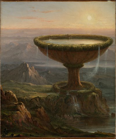 O cálice do titã de Thomas Cole
