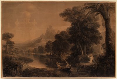 A viagem da vida, II, juventude de Thomas Cole