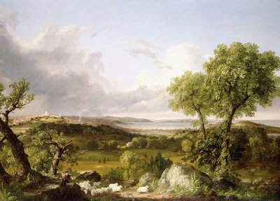 Vista de Boston, de Thomas Cole