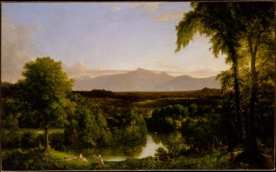 Vista sobre os Catskills - início do outono de Thomas Cole