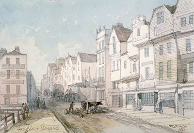 Long Lane, Cidade de Londres, 1851. de Thomas Colman Dibdin