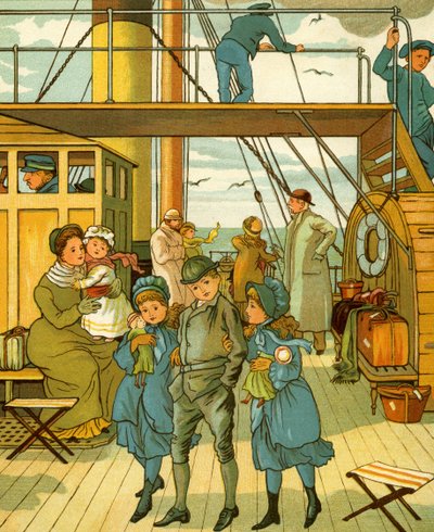 Cruzando o canal de Thomas Crane