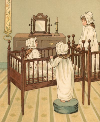 Vida em casa: Crianças no berçário de Thomas Crane