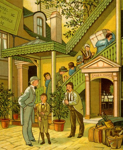 Feriados vitorianos - hotel em Caen de Thomas Crane