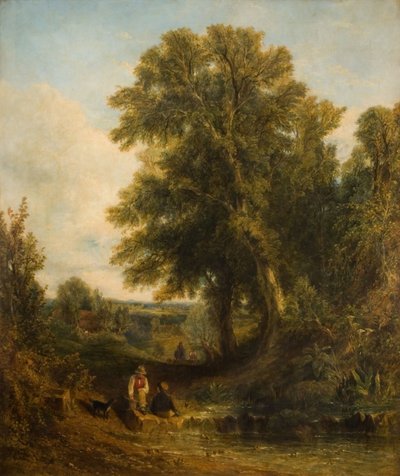 Paisagem inglesa, 1829. de Thomas Creswick