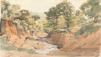 Vista da Paisagem no Powerscourt de Thomas Creswick