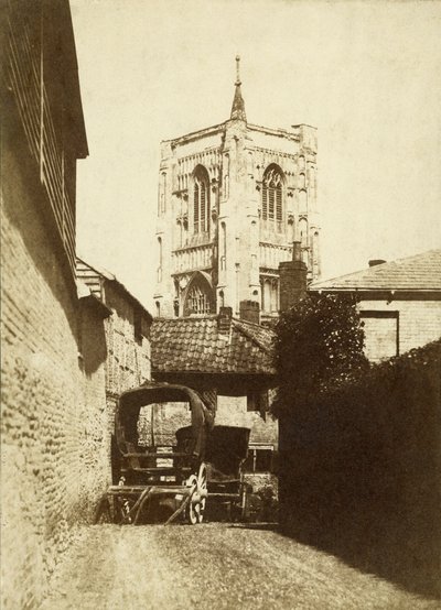 Igreja de São Pedro Mancroft, Norwich, Norfolk, c1850 de Thomas Damant Eaton