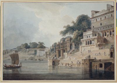 Dasasvamedha Ghat, Benares de Thomas Daniell