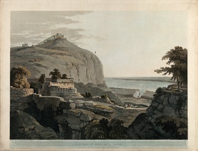 Vista N.W. de Rotas Ghur, Bahar de Thomas Daniell
