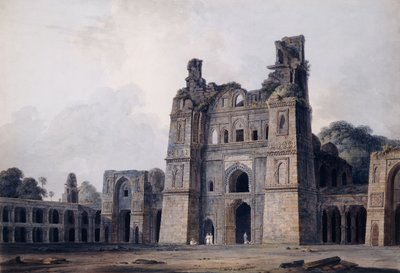 Mesquita Atala, Jaunpur, Uttar Pradesh, de Thomas Daniell