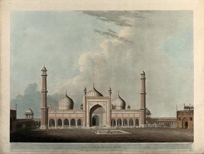 O Jummah Musjed, Deli de Thomas Daniell