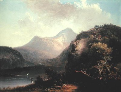 Vista em Maine (óleo sobre tela) de Thomas Doughty