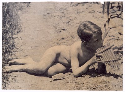 Estudo de Ben Crowell para Arcádia, c. 1883. de Thomas Eakins