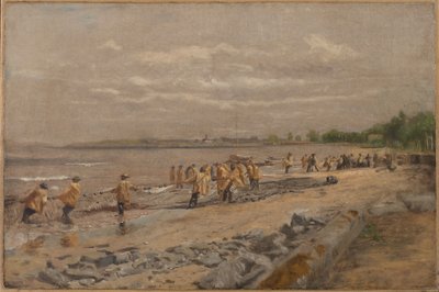 Recolha da rede de cerco de Thomas Eakins