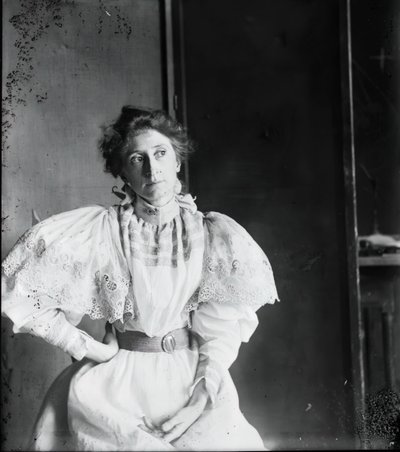 Jennie Dean Kershaw Sra. Samuel Murray, c. 1897. de Thomas Eakins