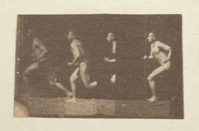 Marey Wheel Fotografias de Thomas Eakins, 1884. de Thomas Eakins