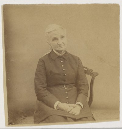 Retrato de uma mulher idosa sentada de Thomas Eakins