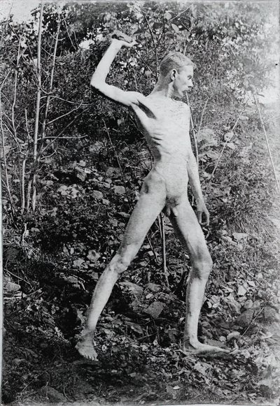 Atirador de Pedras, c. 1883. de Thomas Eakins