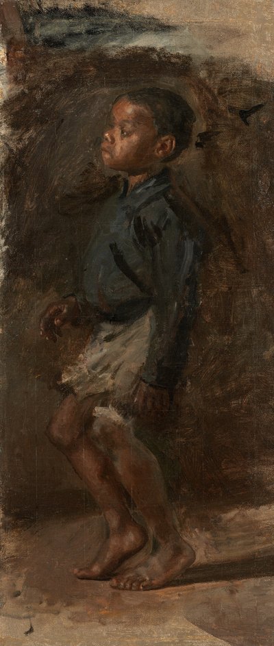 Estudo para "Black Boy Dancing" de Thomas Eakins