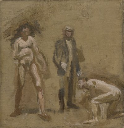 Levar o Conde, estudar de Thomas Eakins