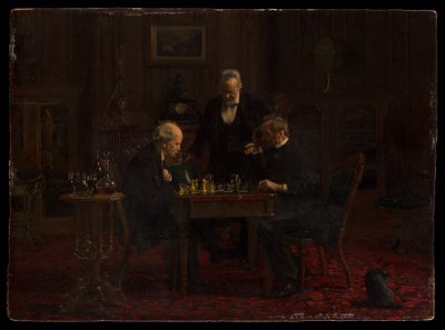 Os jogadores de xadrez de Thomas Eakins