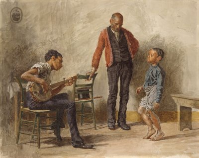 A Lição de Dança, 1878. de Thomas Eakins