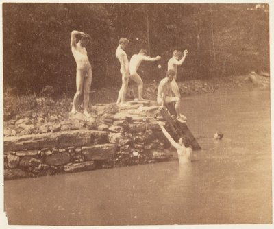 Thomas Eakins e Estudantes, c. 1883. de Thomas Eakins