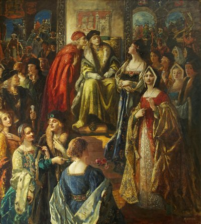 O rei Henrique VII multou os cidadãos de Bristol porque suas esposas estavam bem vestidas de Thomas Edwin Mostyn