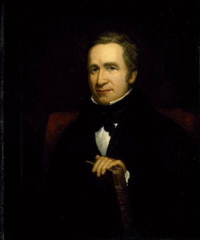 Retrato de Sir Joseph Paxton, c.1844 (óleo sobre tela) de Thomas Ellerby