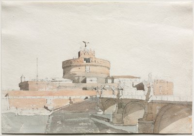 Castel Sant Angelo. de Thomas Ender