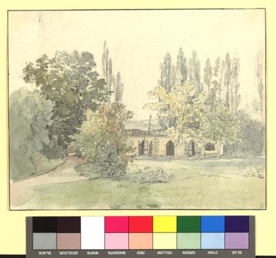 Sommerhaus im Park des Fürstenpaares de Thomas Ender
