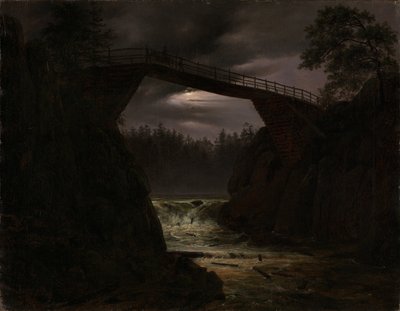 A Ponte de Hauge nos arredores de Arendal de Thomas Fearnley