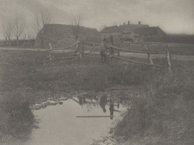 Uma quinta de pântanos, 1886 (foto) de Thomas Frederick Goodall