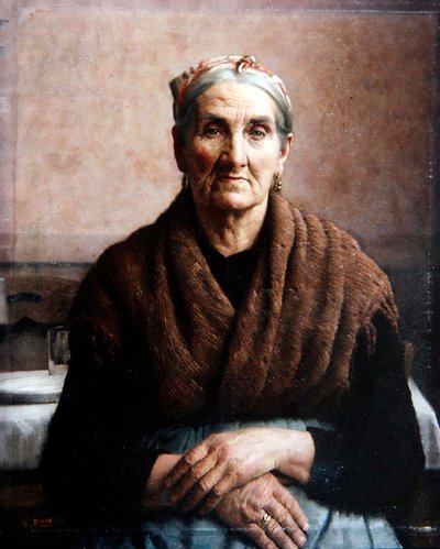 Madame Dafashno (óleo sobre tela) de Thomas Frederick Mason Sheard