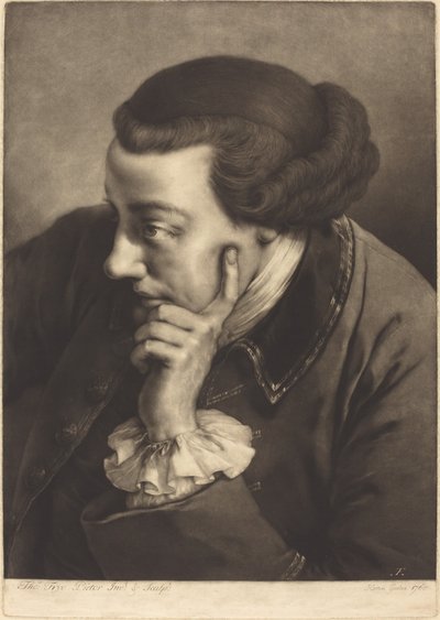 Retrato imaginário de um cavalheiro inglês de Thomas Frye