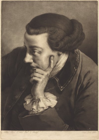 Retrato imaginário de um cavalheiro inglês de Thomas Frye
