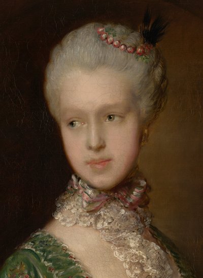Elizabeth Wrottesley, mais tarde Duquesa de Grafton de Thomas Gainsborough