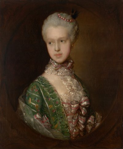Elizabeth Wrottesley, mais tarde duquesa ou Grafton de Thomas Gainsborough