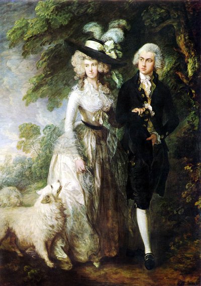 Sr. e Sra. William Hallett ("The Morning Walk") de Thomas Gainsborough