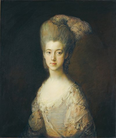 Mrs. Paul Cobb Methuen, c.1776-1777 (óleo sobre tela) de Thomas Gainsborough